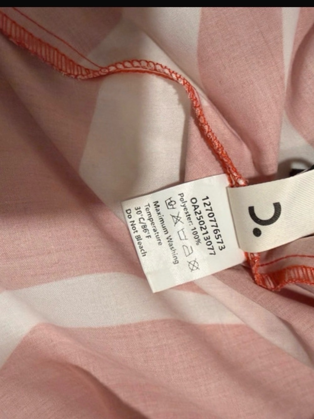 NWT Commense Red & White Maxi Dress - XS - Picture 10 of 10